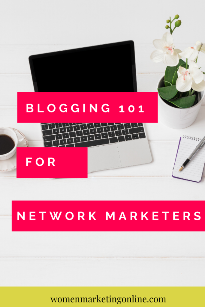Creating a blog for network marketing